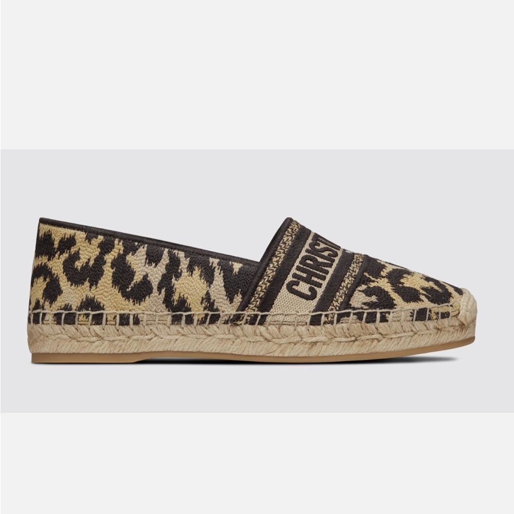 Women's Leopard Print Espadrilles 39